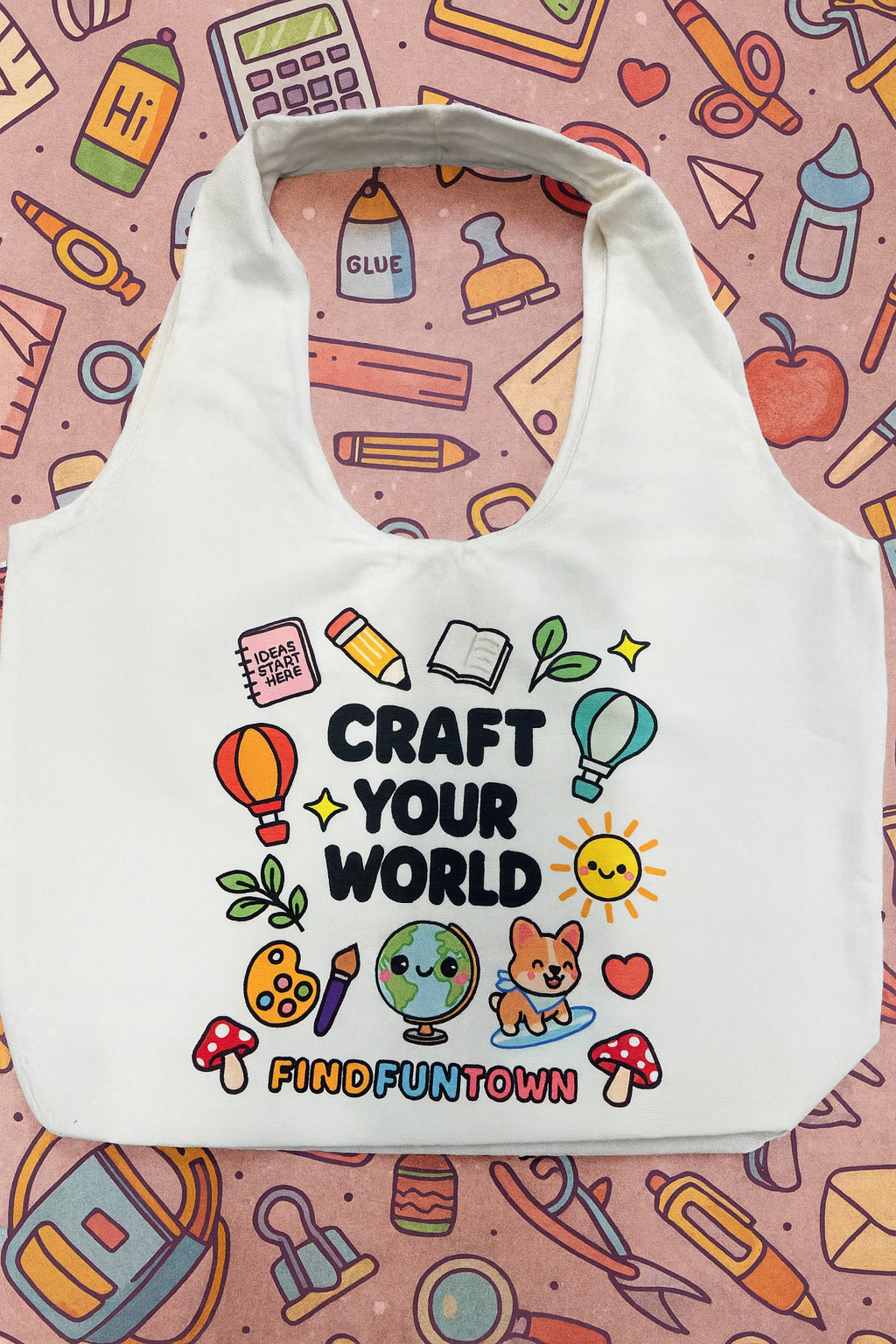 "Craft Your World" Tote Bag