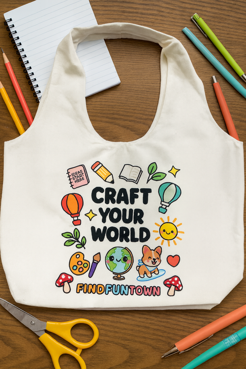 "Craft Your World" Tote Bag