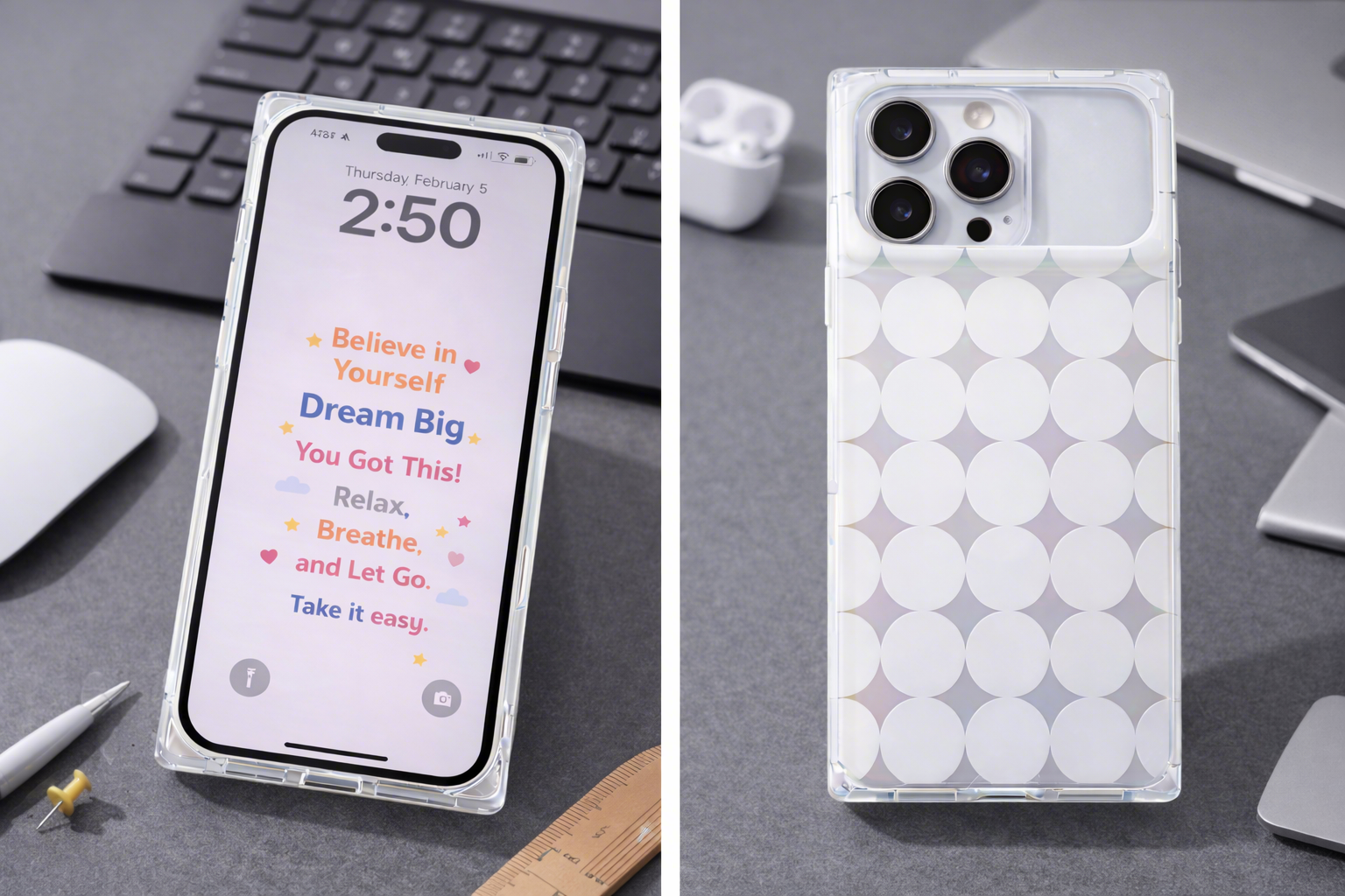 Iridescent Phone Case (iPhone 16 Pro Max)