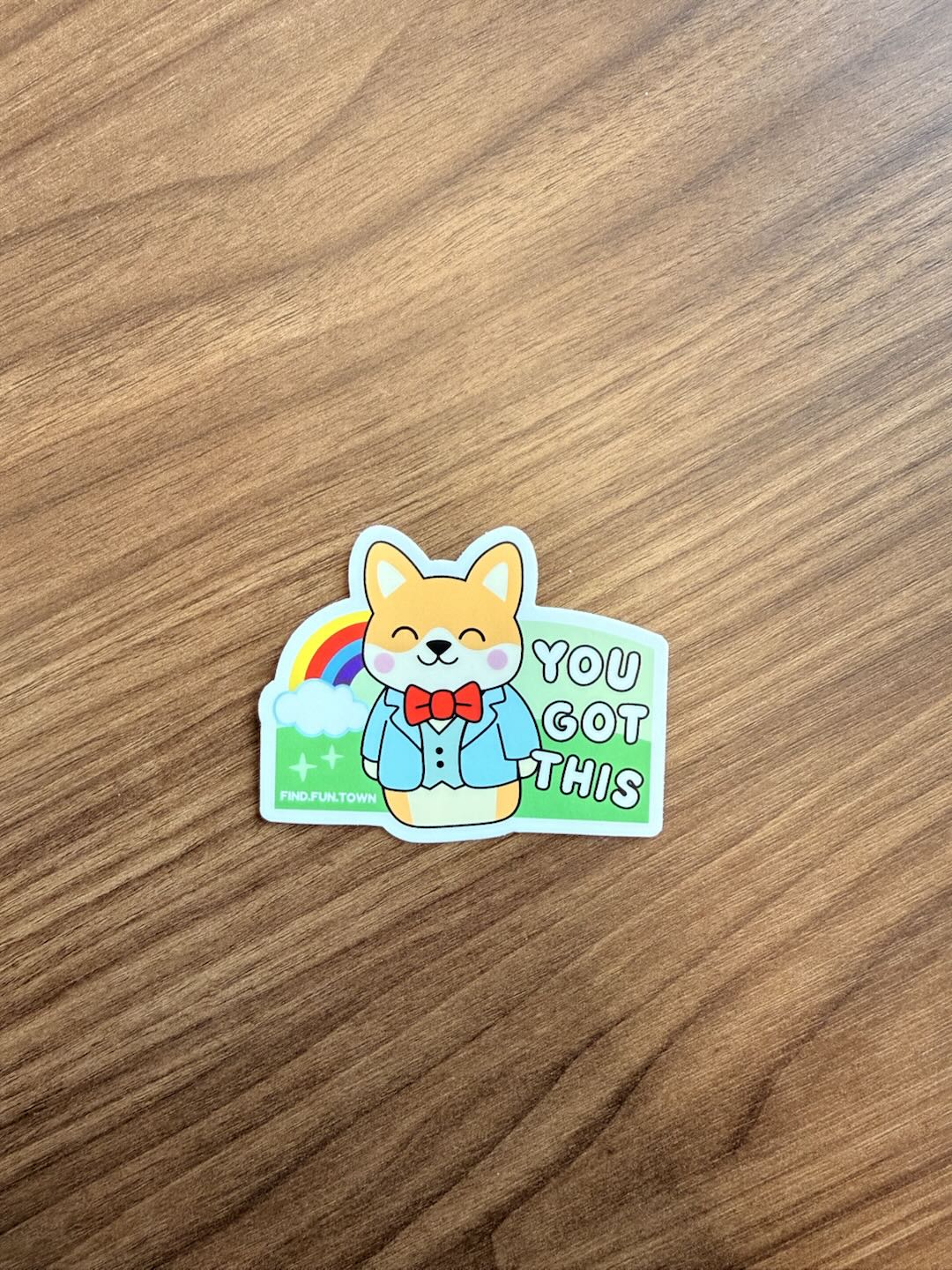 Corgi You Got This Sticker