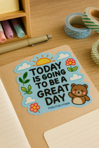 "Today Is Going to be a Great Day" Sticker