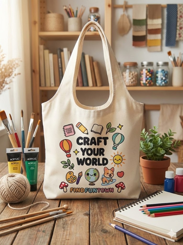 "Craft Your World" Tote Bag
